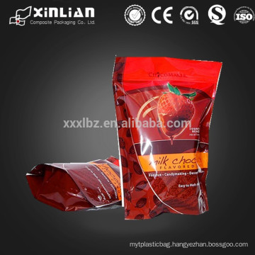 China manufacturer printing plastic food packaging ziplock bag